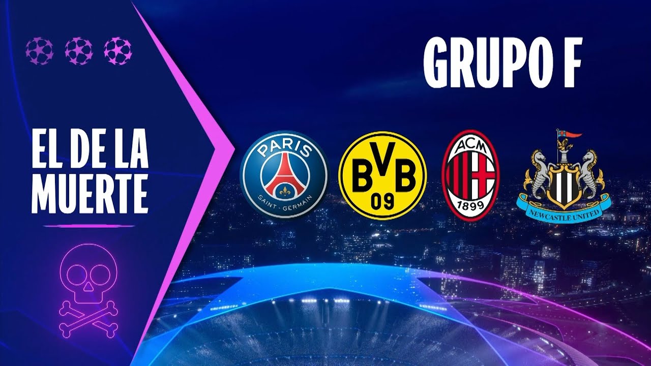 Además de ser el más valioso, el grupo F de la Champions League también es el "grupo de la muerte". Foto: Domiplay