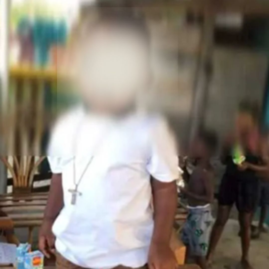 Jay, de entre dos a cuatro años, quien perdió la vida en el Día del Niño. Foto: Cortesía