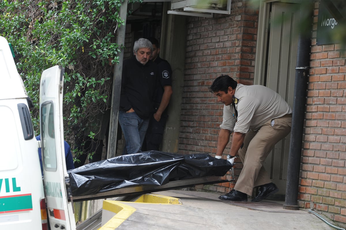 Ángeles y Manuel murieron por los golpes tras la embestida. Foto: Clarín