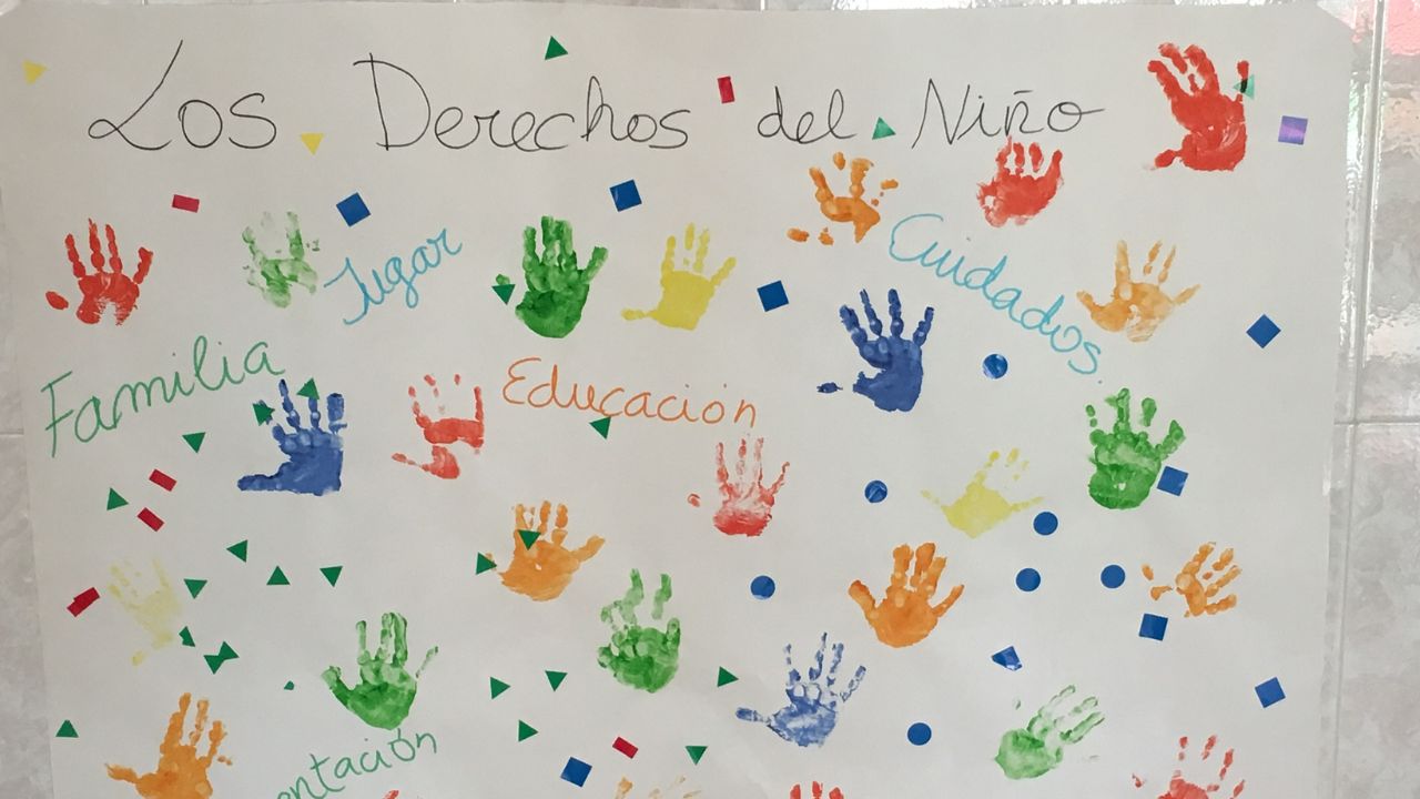 Puedes hacer murales que recuerden sus derechos. Foto: Salesianos