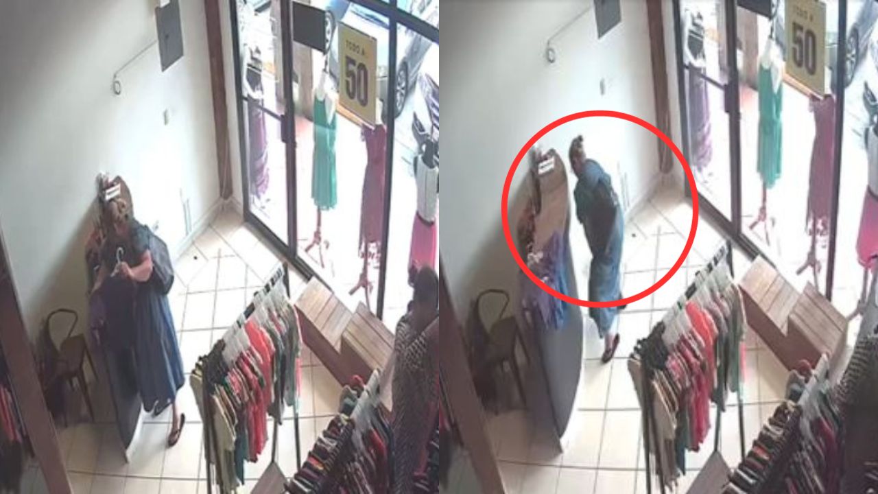 Captan a dos señoras robando en Tegucigalpa; una escondió una cartera en su ropa interior