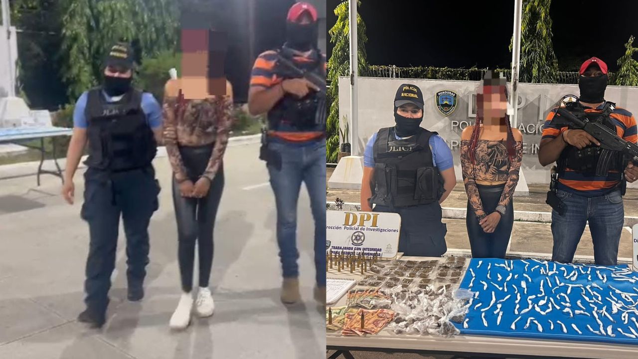 Imagen de ¡A todo reírse! Cae alias 'la Flaka', supuesta pandillera de la 18; tenía una AK-47