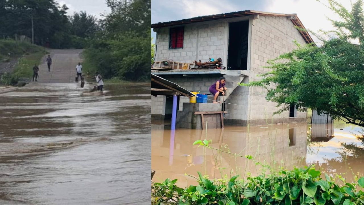 Imagen de Copeco advierte de nueva crecida en río Goascorán que afectaría varias comunidades del sur