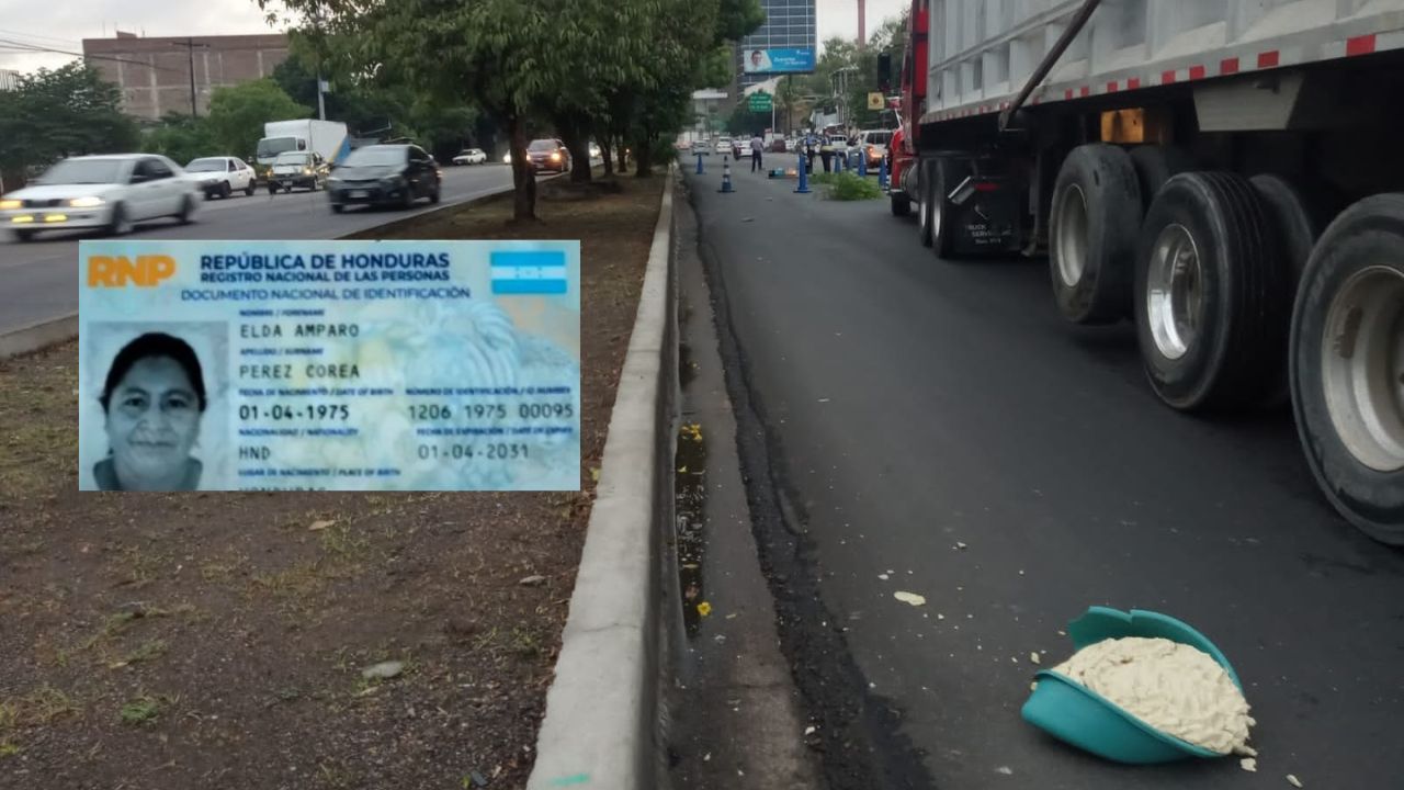 Imagen de 'No utilizó el puente', identifican a hondureña atropellada, cerca quedó la paila de masa que cargaba