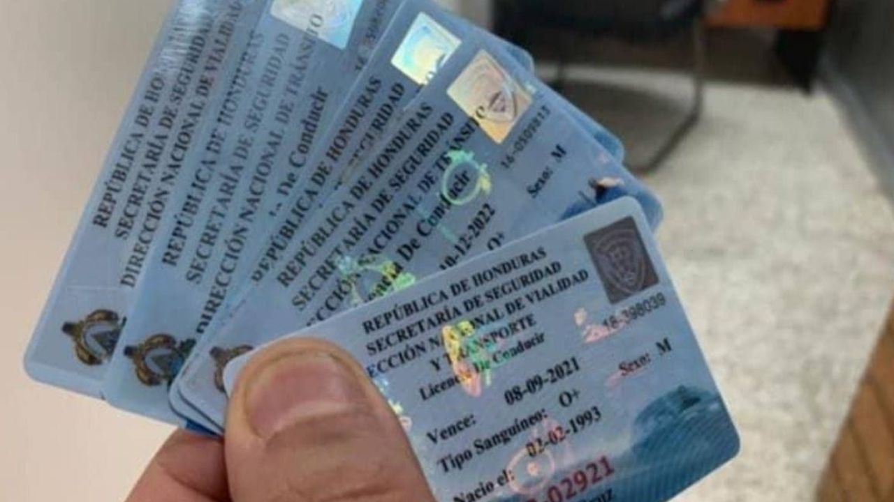 ¿Sin licencia de conducir impresa?, habilitan 4 puntos en Tegucigalpa para reclamarla