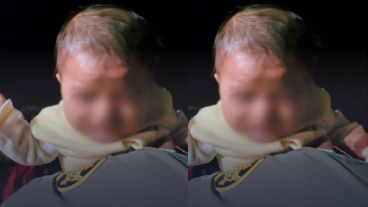 Conmueve en redes imagen de un bebé de dos meses hallado en la frontera