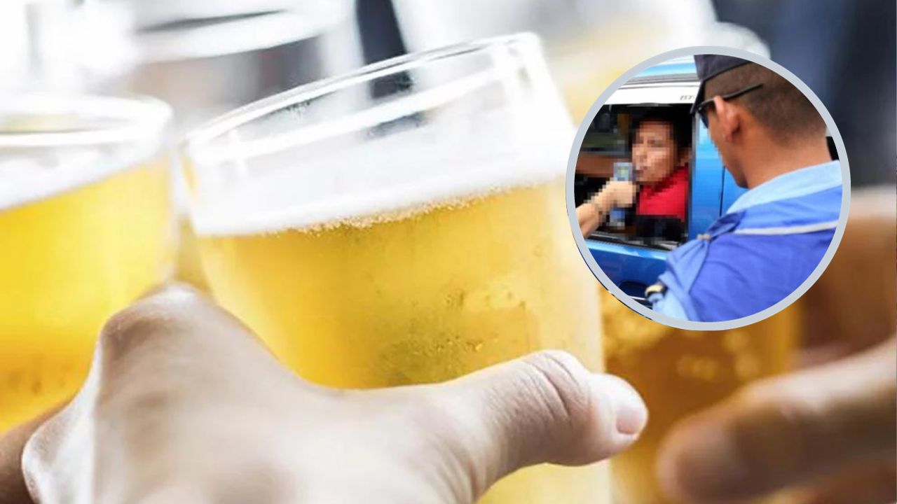 ¿Cuántas cervezas da positivo  prueba de alcoholemia?, esto revela estudio