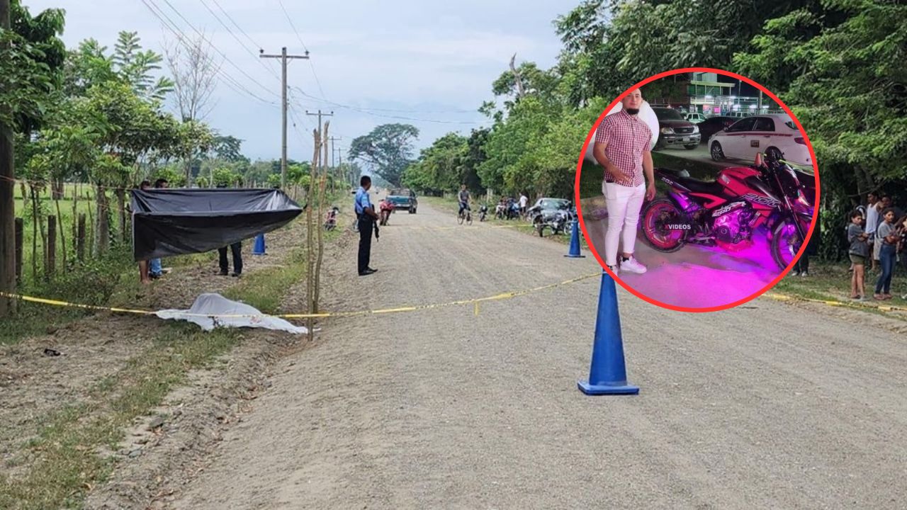 Por robarle la moto, le quitan la vida a pedradas a un joven en Cortés