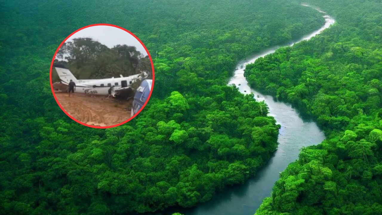 Una avioneta cae en la Amazonía y mueren los 14 brasileños a bordo