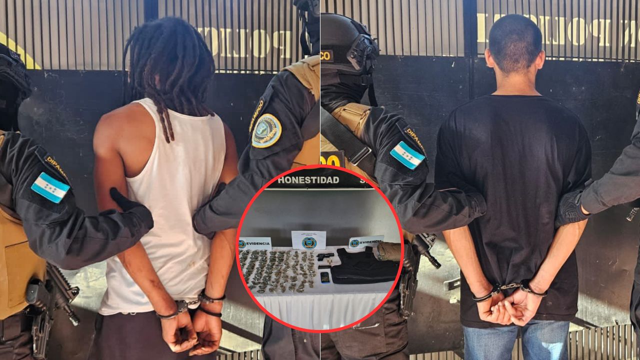 Caen dos cabecillas de la Pandilla 18 en San Pedro Sula; ya habían sido detenidos