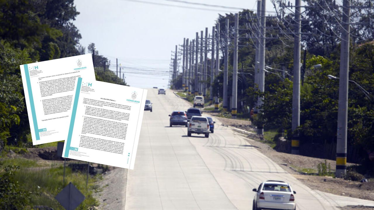 IHAH busca acuerdo con la AMDC para no dañar patrimonio en ampliación de carretera al sur