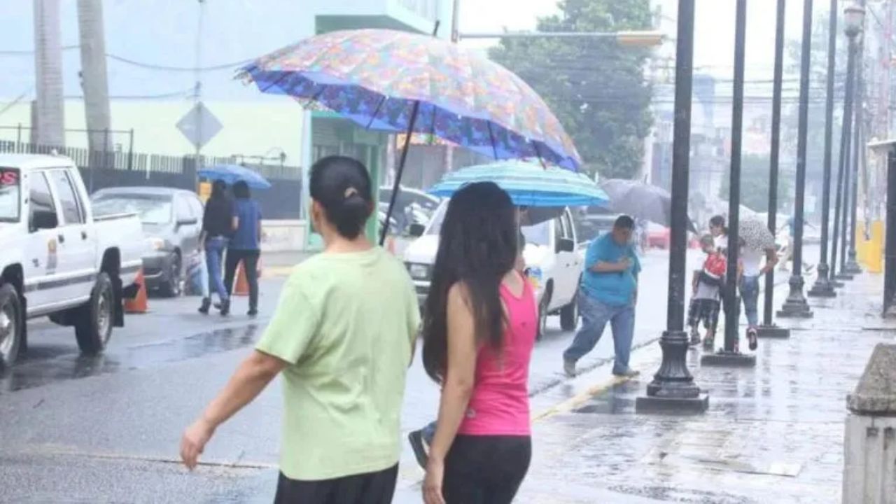Lluvias y chubascos afectarán el territorio nacional producto de una vaguada