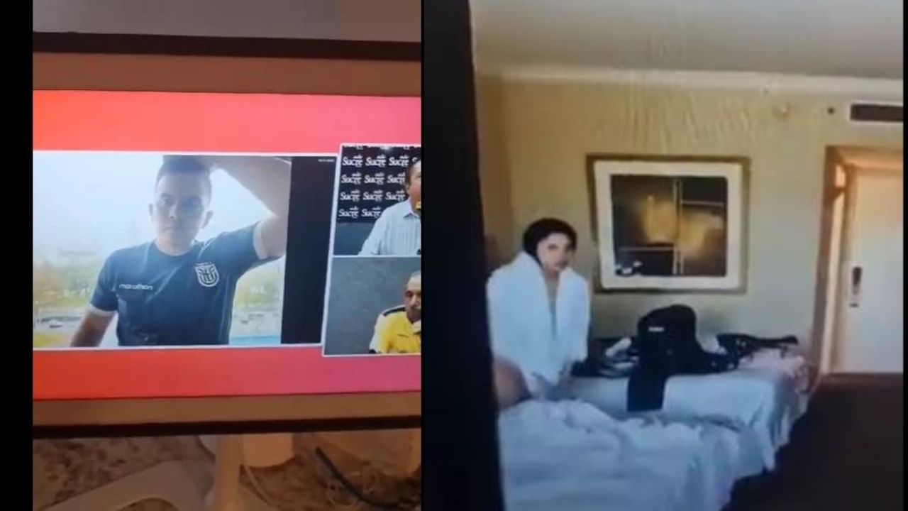 Rompe el silencio supuesta amante de periodista que la mostró en un hotel durante transmisión