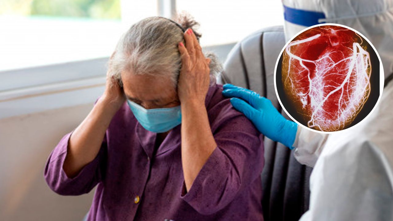 Estudio revela que el covid puede infectar las arterias del corazón de las personas de la tercera edad