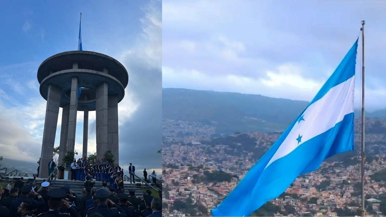 Día de la Bandera Nacional de Honduras: inician celebraciones con actos cívicos