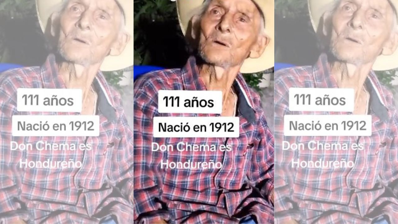 ‘Cuando puedo compro mi lechita’, Don Chema, el hondureño de 111 años que dice trabajar 'donde lo llamen'