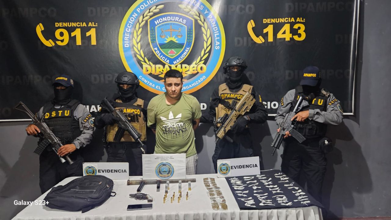 Capturan en SPS a 'El Parce', presunto extorsionador captado en vídeo amenazaba a un transportista