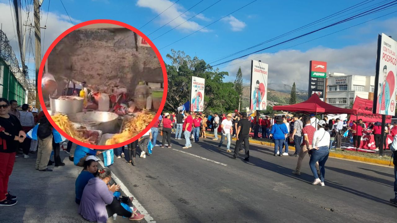 En vídeo, la deliciosa gastronomía catracha durante desfiles del 15 de septiembre