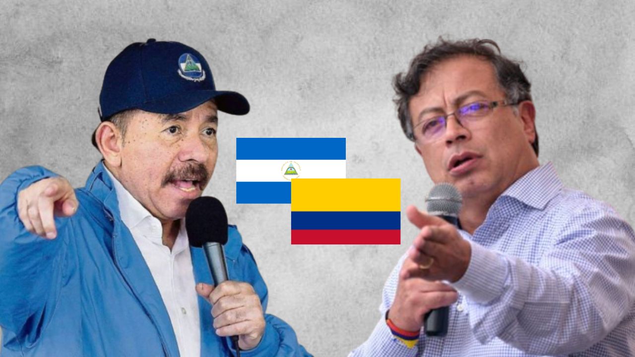 Gustavo Petro y Daniel Ortega se enfrascan en cruce de señalamientos e insultos