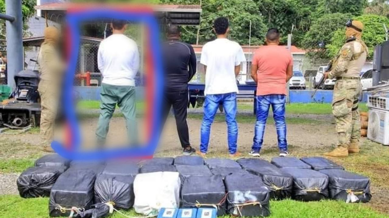 Un hondureño es capturado en Panamá en posesión de 500 kilos de cocaína