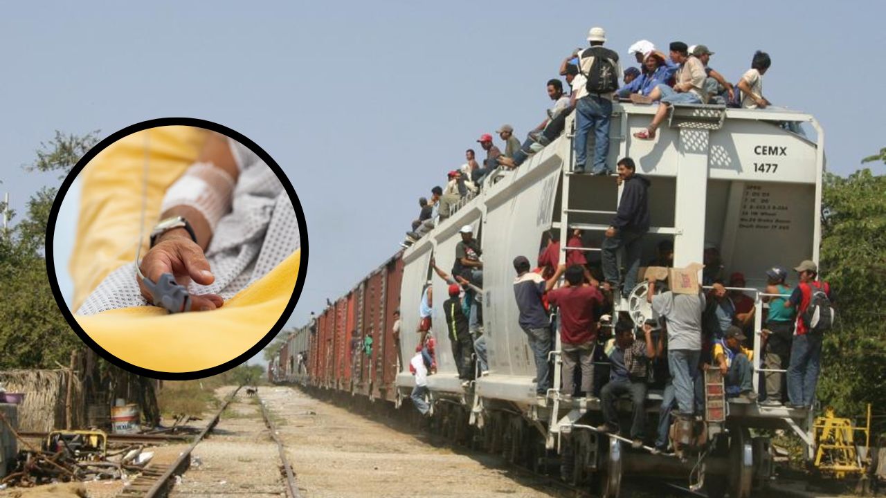 Hondureño pierde una pierna y un brazo al caer del tren 'La Bestia' en México