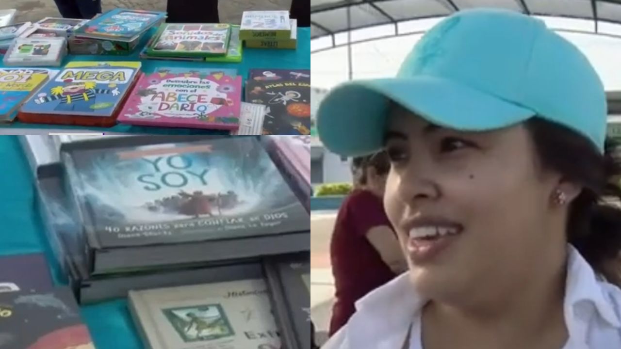Joven recorre las calles de Choluteca vendiendo libros ante falta de oportunidades
