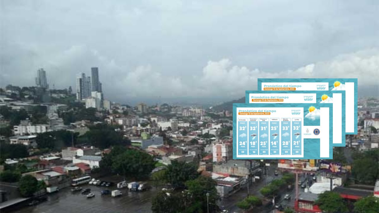 Imagen de Lluvias y chubascos pronostica Copeco para diferentes zonas de Honduras este domingo