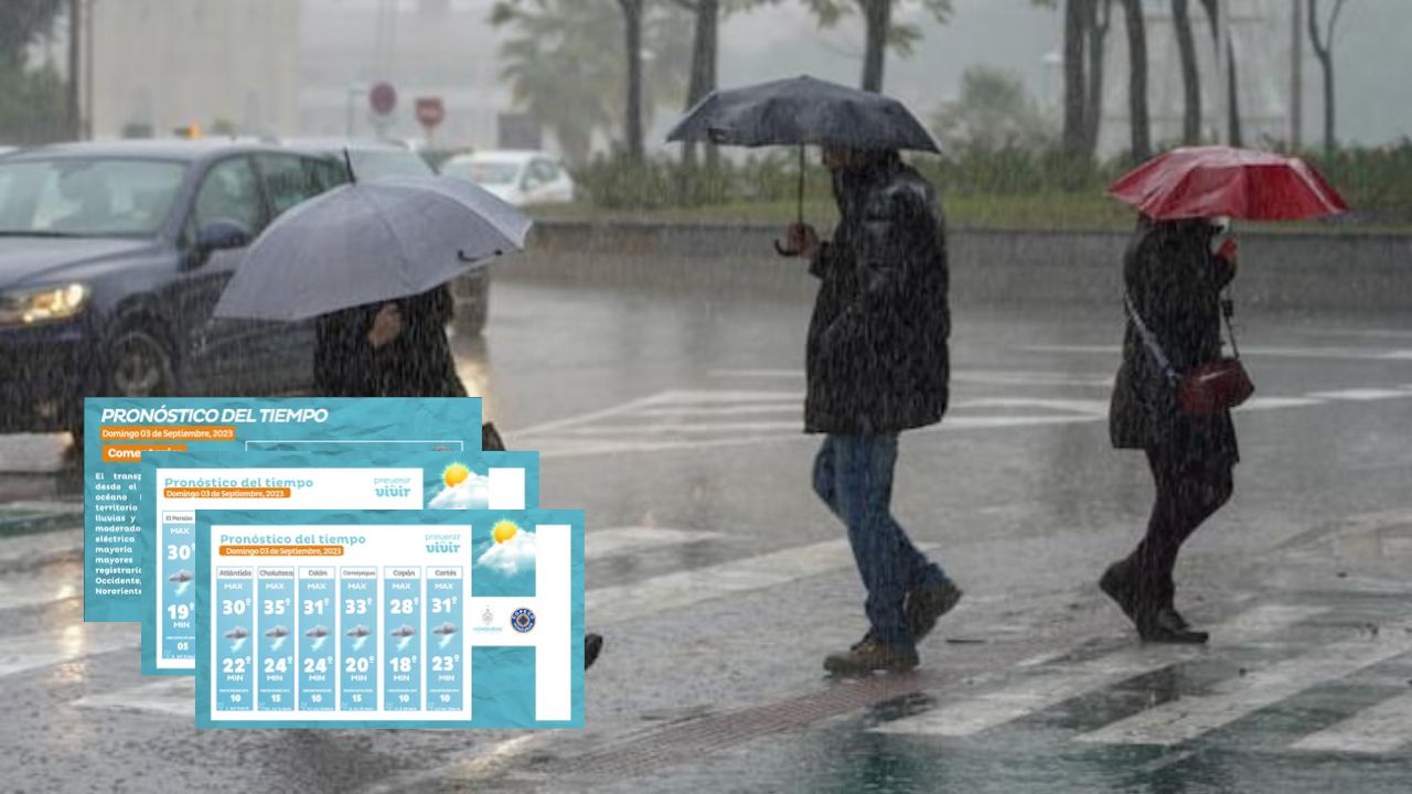 Lluvias y chubascos pero con temperaturas cálidas, pronostica Copeco para este domingo