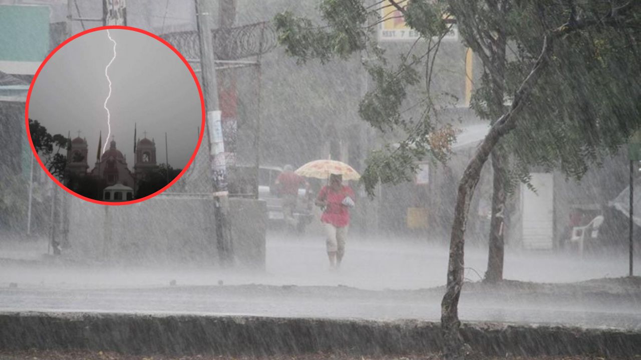 Transporte de humedad dejará lluvias con actividad eléctrica en varias zonas de Honduras