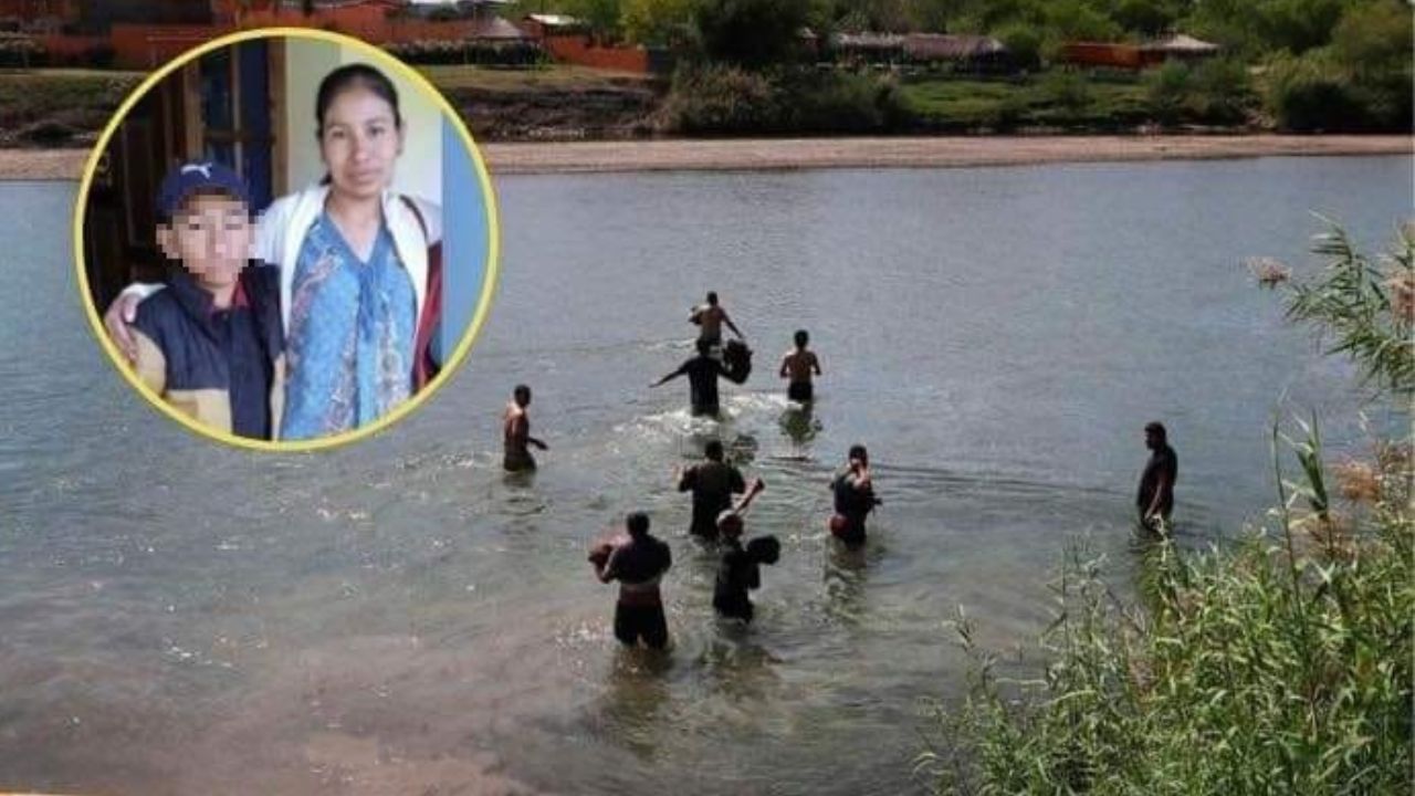 Migrante hondureña y su hijo murieron ahogados en el río Bravo; huían de la violencia intrafamiliar