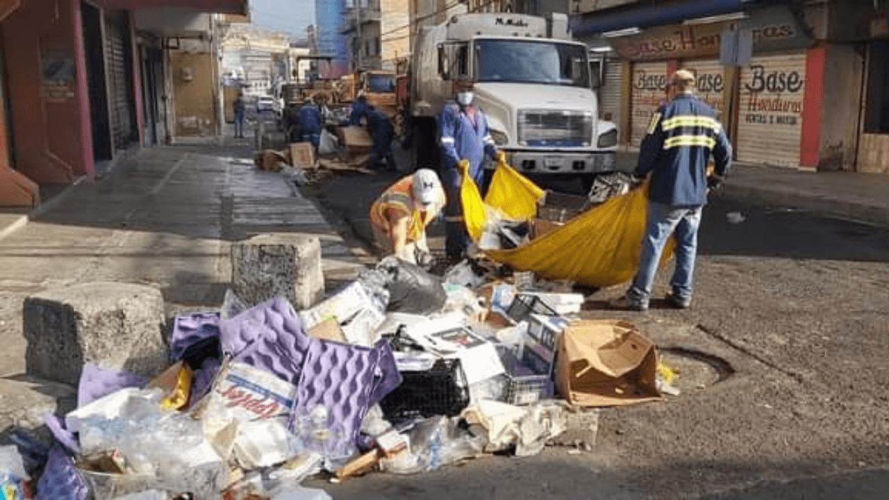 ¿Cuánta basura botan los capitalinos a diario en el Distrito Central?