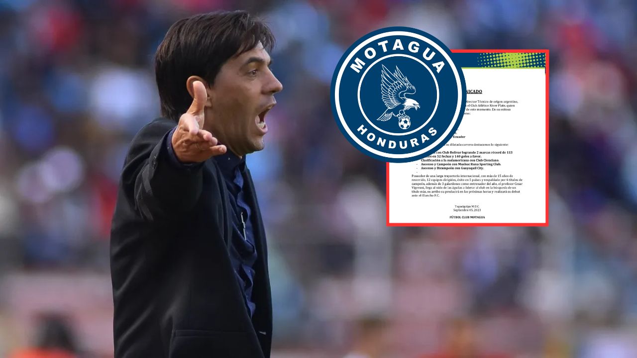 César Vigevani: Motagua anuncia a su nuevo entrenador; tiene una larga experiencia en Sudamérica