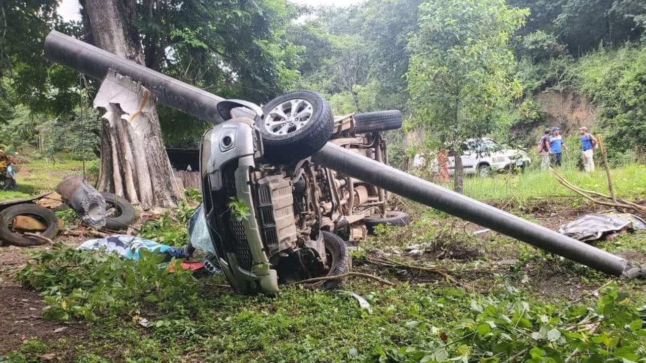 'Iban por medicinas': Padre e hijo pierden la vida en accidente vial en Talanga