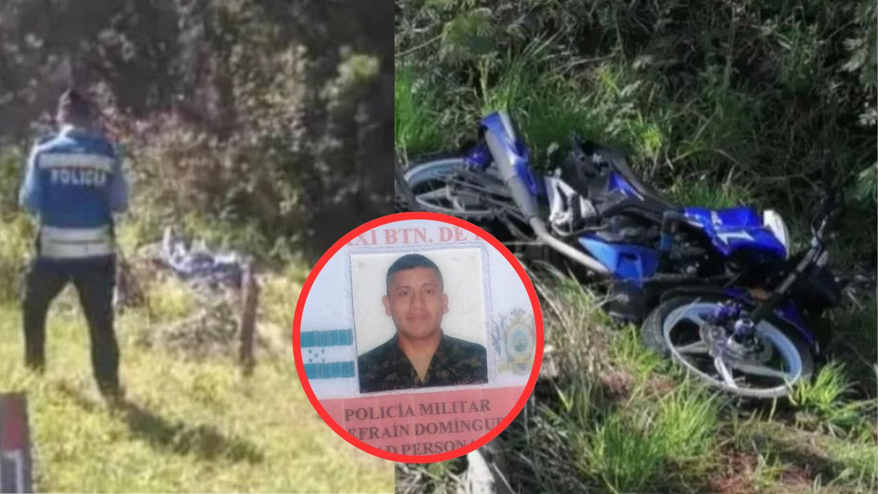 Policía militar pierde la vida al accidentarse en su motocicleta en La Paz