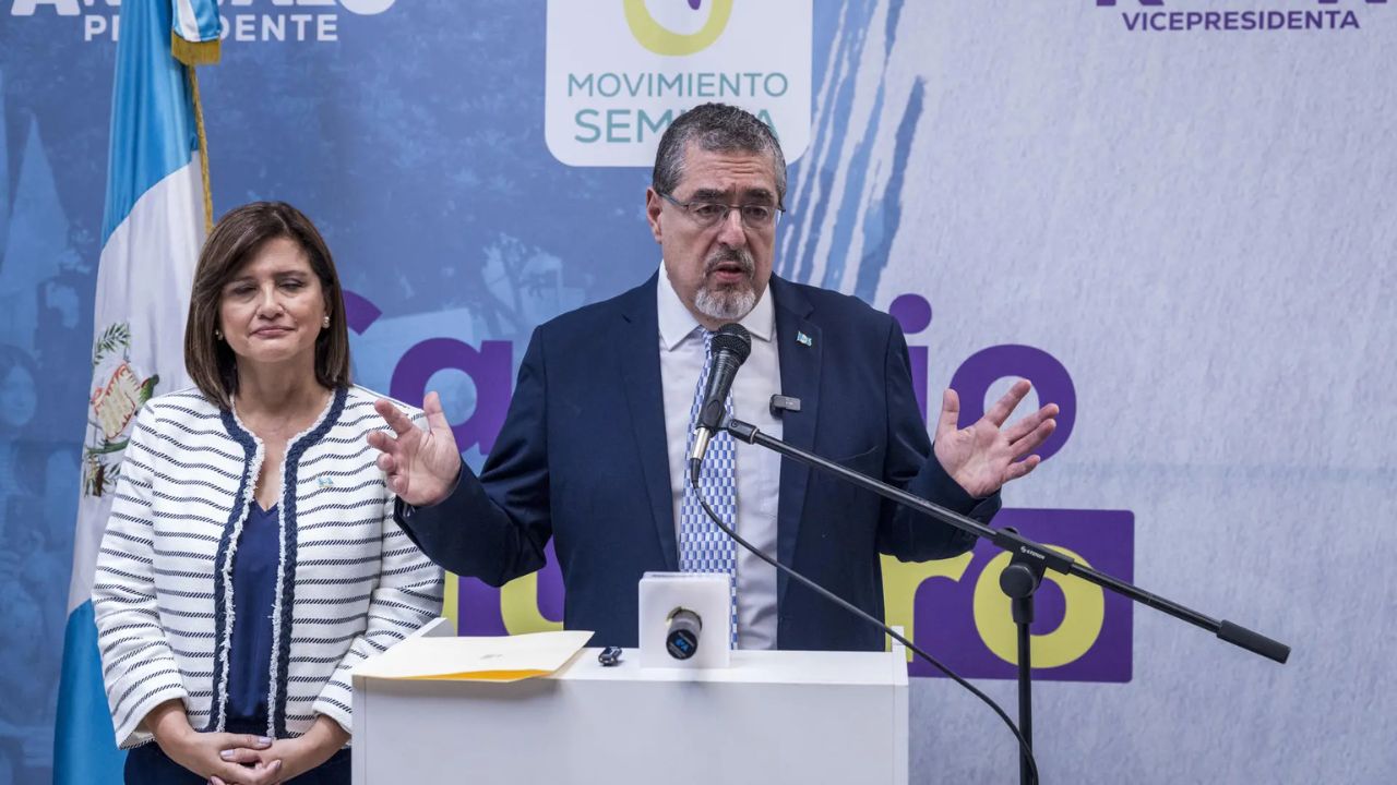 Presidente electo de Guatemala dice: 'Estamos viendo un golpe de Estado en curso'