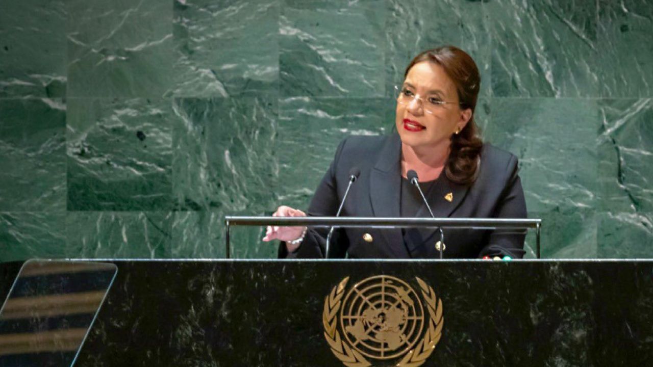 Sociedad civil dice que discurso de Xiomara Castro en la ONU fue 'confrontativo'