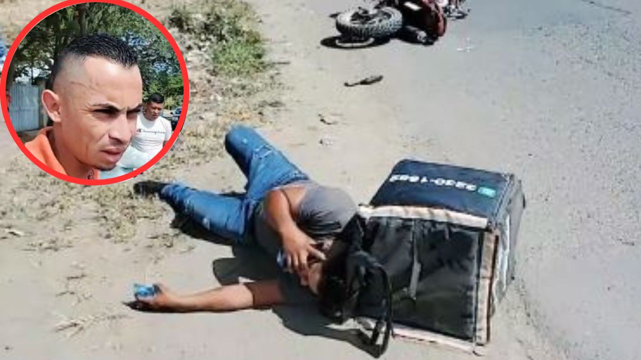'Venía con el teléfono', dice taxista hondureño involucrado en accidente de delivery
