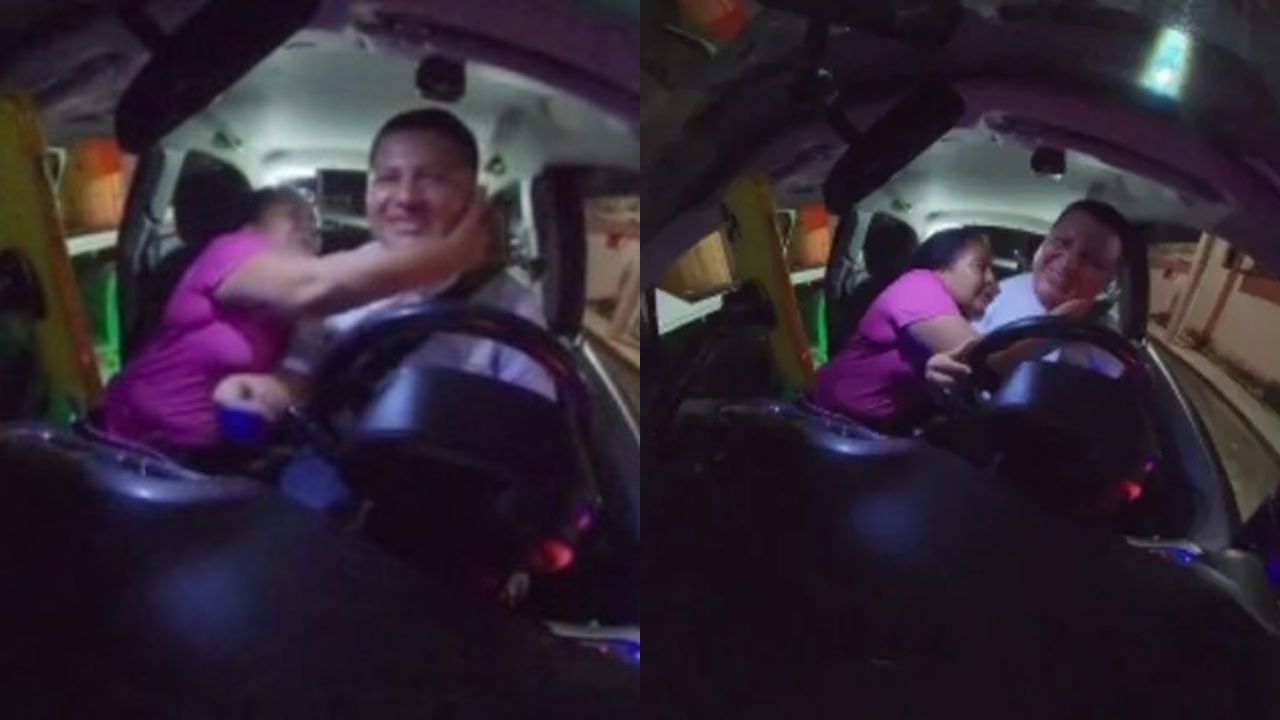 VIDEO: Taxista es acosado por una pasajera que intentó pagar el viaje con 'besos'