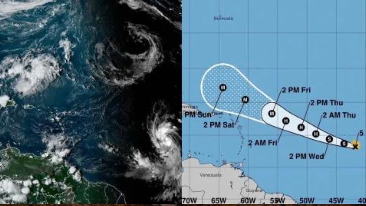 Imagen de Tormenta Lee se podría convertir en huracán, ¿dónde está y hacia dónde se dirige?