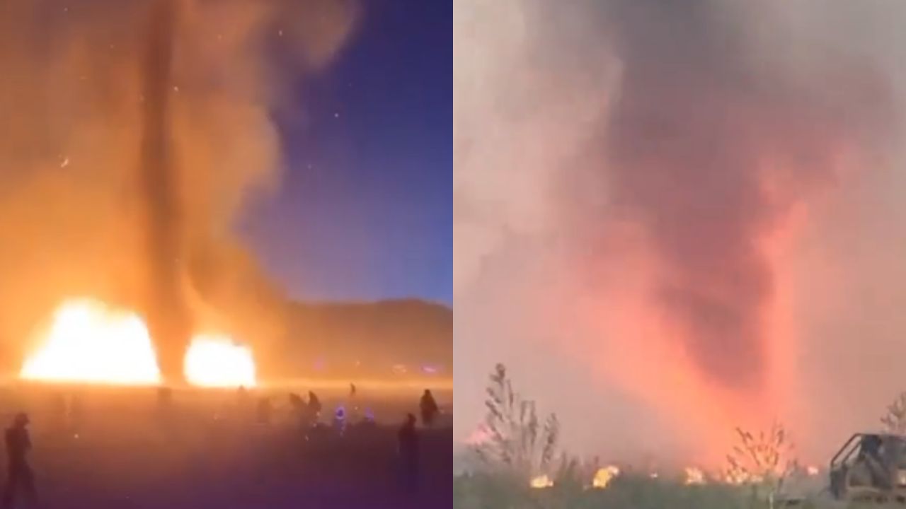 Imagen de VÍDEOS: ¿Inusual? Tornados de fuego se suscitan en dos regiones de EE. UU.
