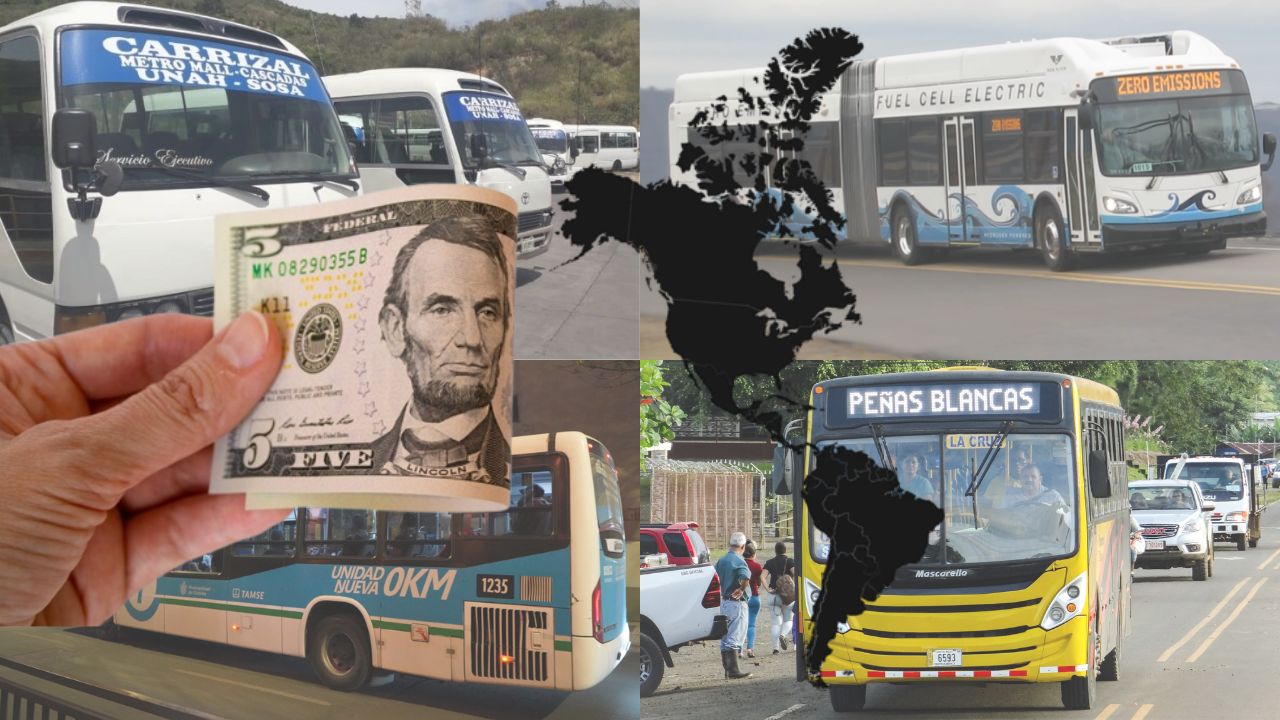 Honduras es uno de los países con el precio del pasaje de bus más caro de la región