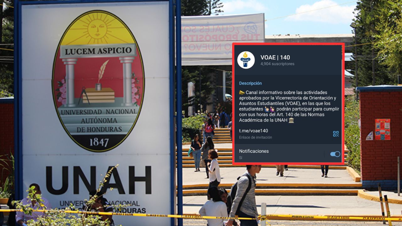 UNAH lanza canal informativo para los estudiantes: así puedes ingresar