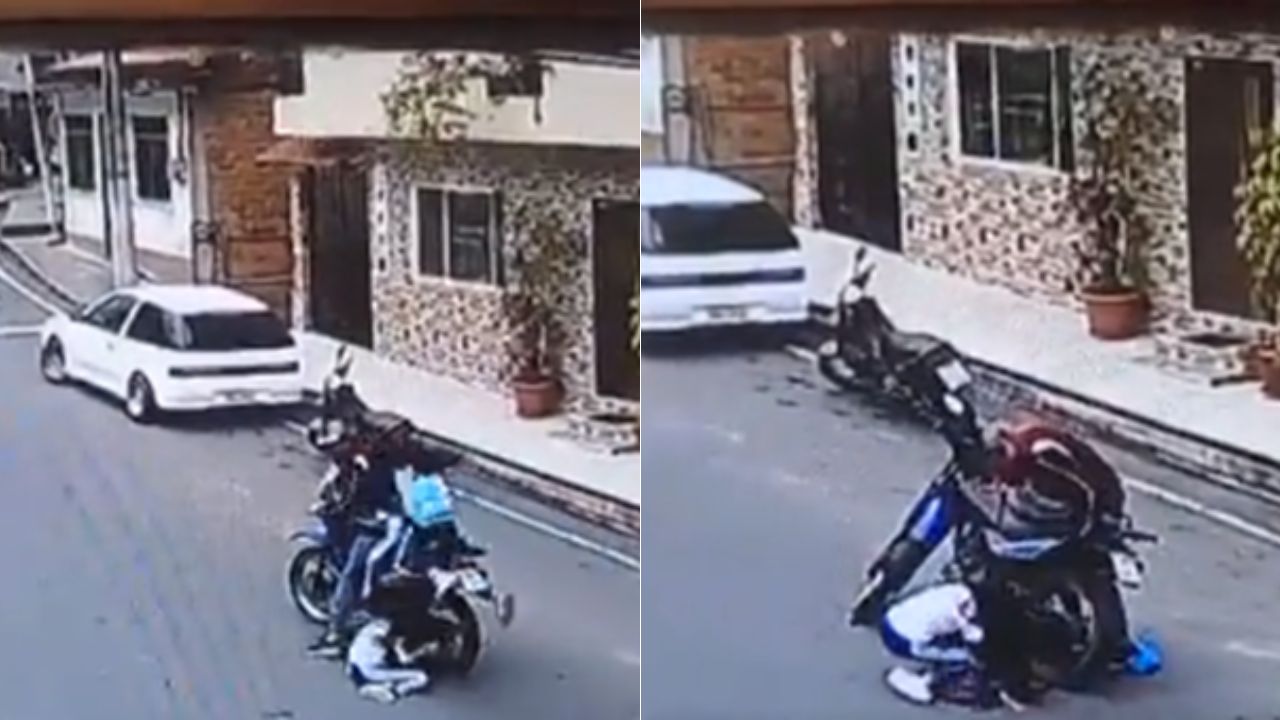Vídeo de la niña y el motociclista: una menor pierde su brazo tras un accidente en motocicleta