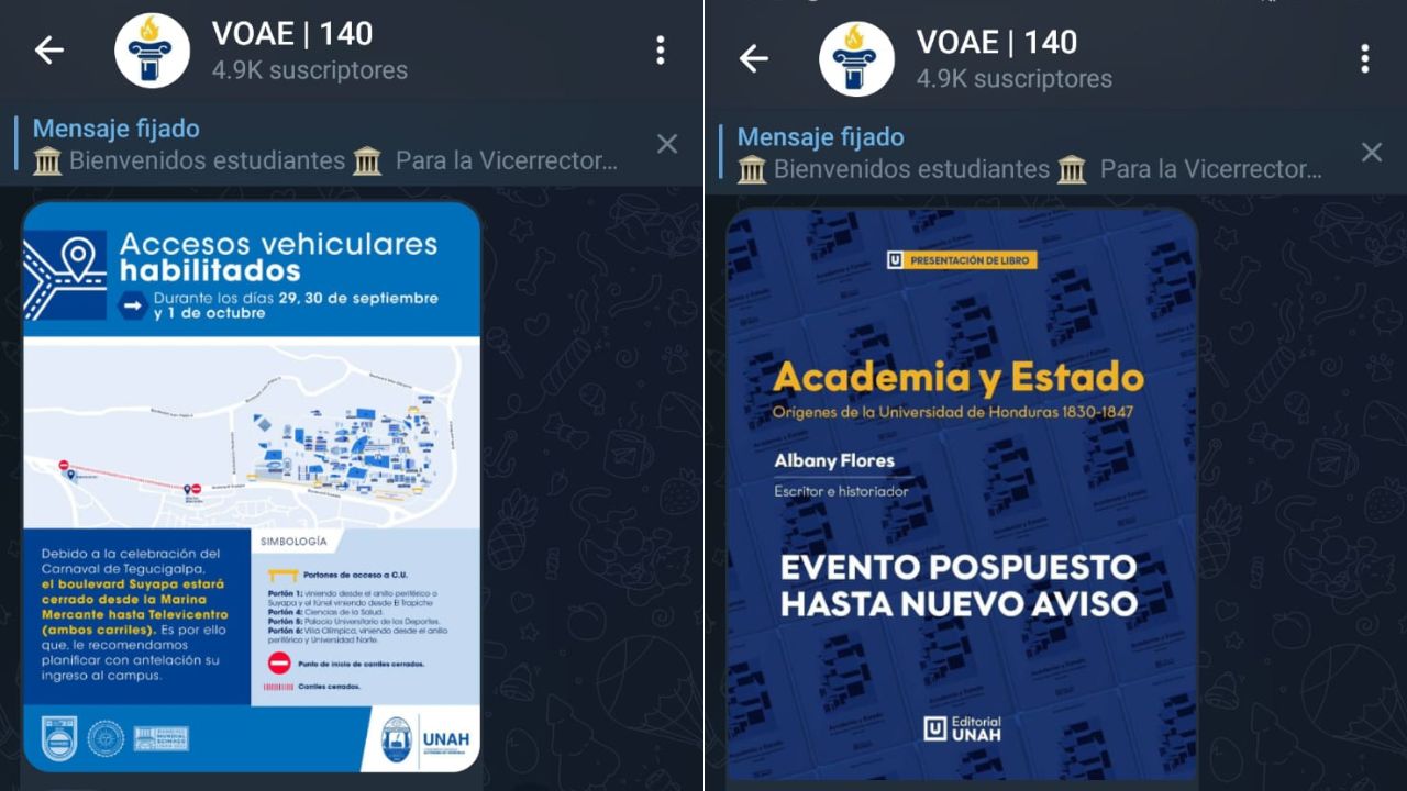 En VOAE 140 se han realizado múltiples anuncios importantes para la población estudiantil. Foto: Diseño HRN