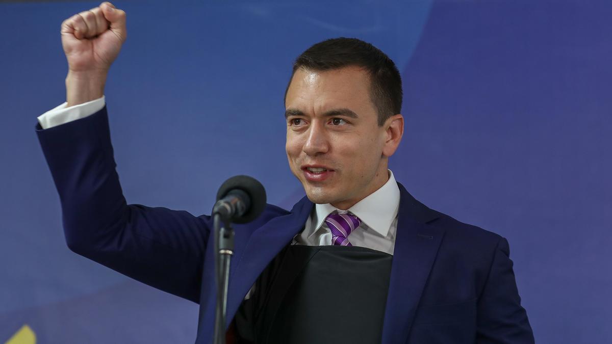 Daniel Noboa estará en el cargo hasta mayo de 2025. Foto: El Diario