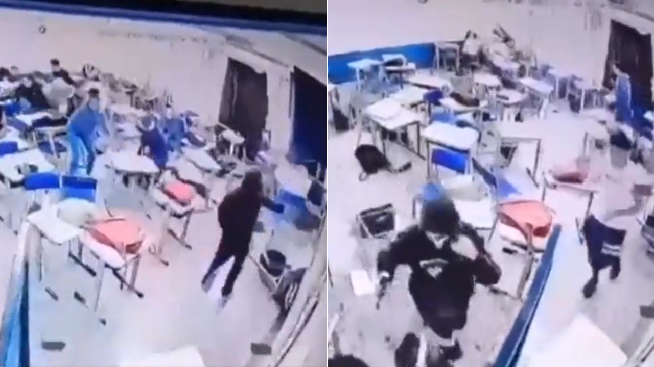 En el video de "Luluzinho liberdade" se puede apreciar que el agresor tenía puesta una máscara. Foto: Diseño HRN