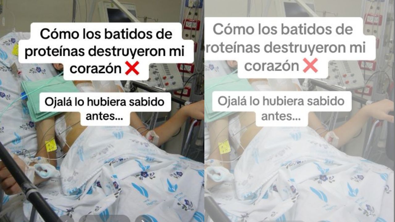 'Quería sentirme fuerte', joven contó cómo batidos de proteínas afectaron su corazón