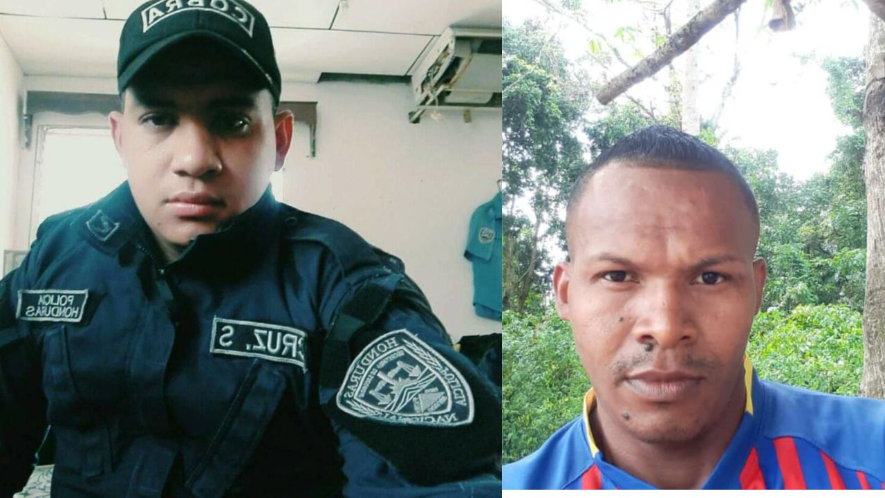 Revelan la última comunicación de los dos policías hondureños asesinados en Colón