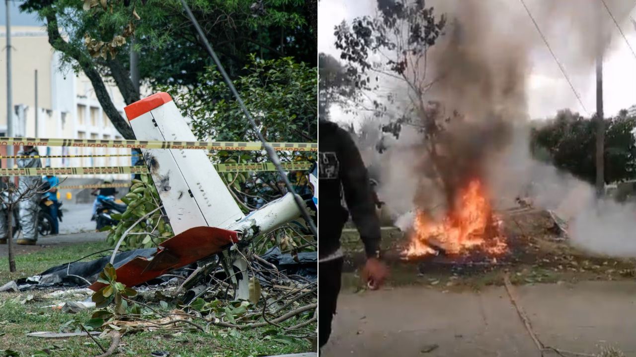 Cae avioneta en Cali, Colombia, y deja dos víctimas: esto es lo que se sabe del accidente aéreo