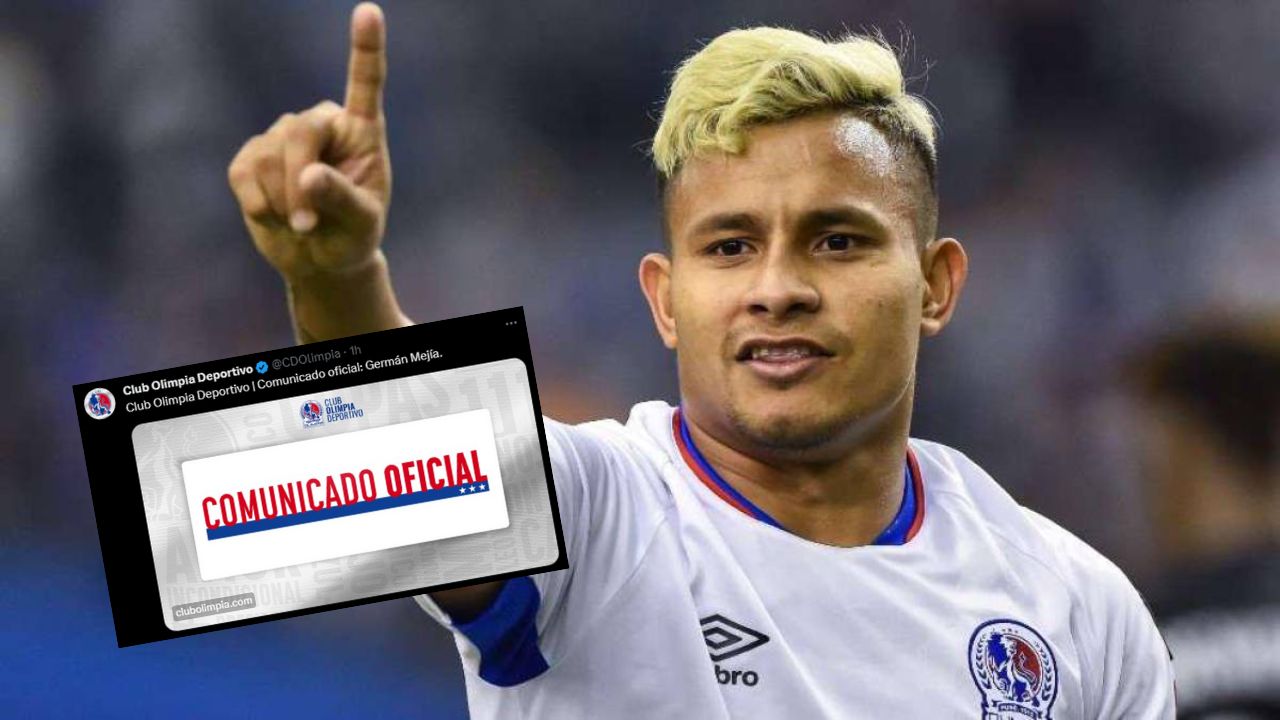 Olimpia oficializa desvinculación del equipo a German 'El Patón' Mejía